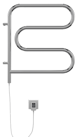 Электро 25 F-обр 600х600 поворотный Полотенцесушитель TERMINUS Прокопьевск - фото 2