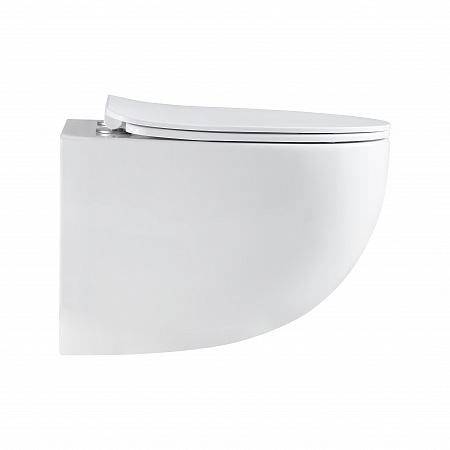 Подвесной унитаз безободковый Terminus Енисей Monolit 560х390 белый Прокопьевск - фото 4