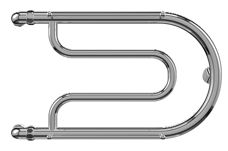 Фокстрот AISI 32х2 320х700 Полотенцесушитель  TERMINUS Прокопьевск - фото 2